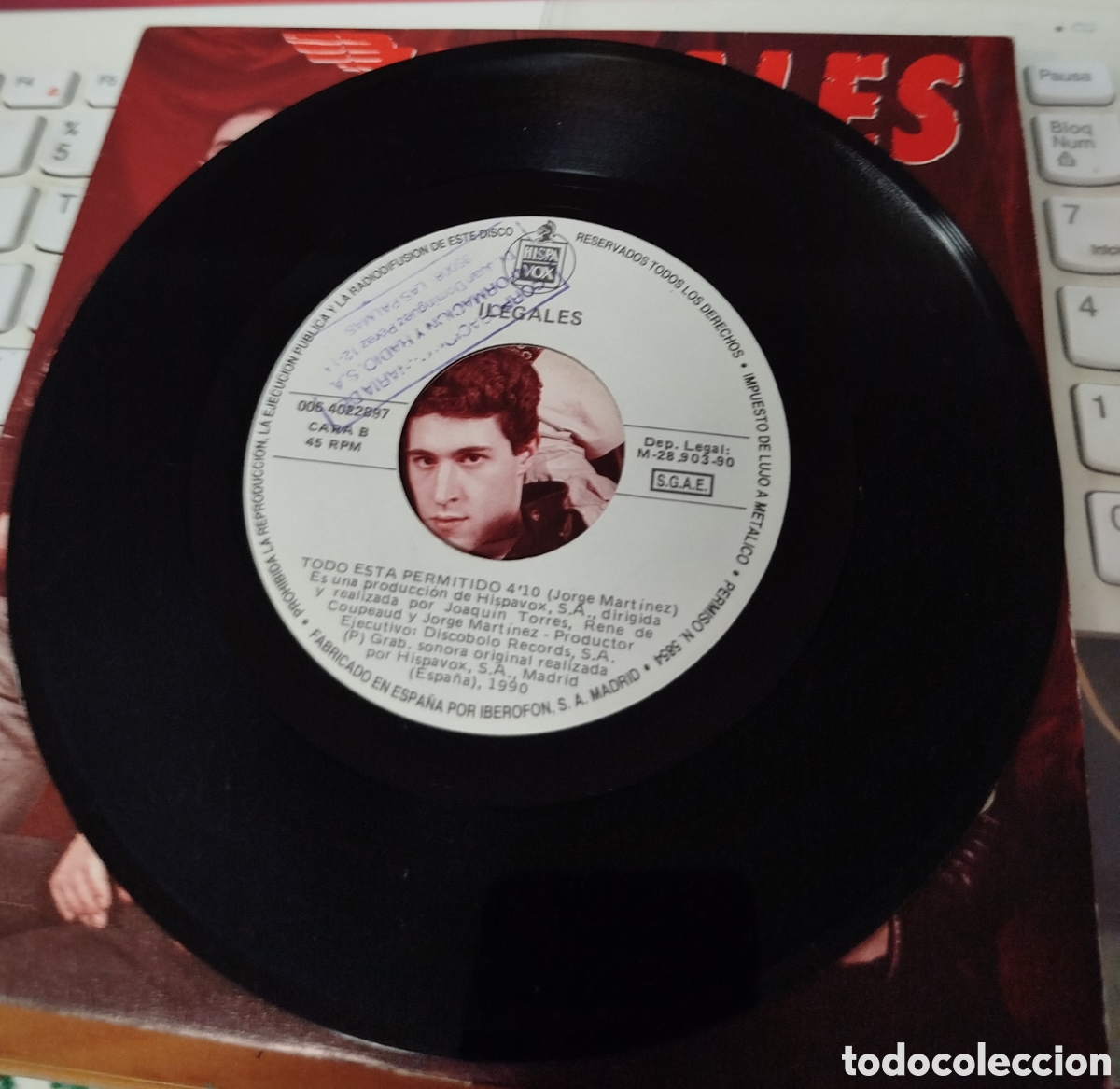 Discos de vinilo: Ilegales - todo esta permitido - Foto 2