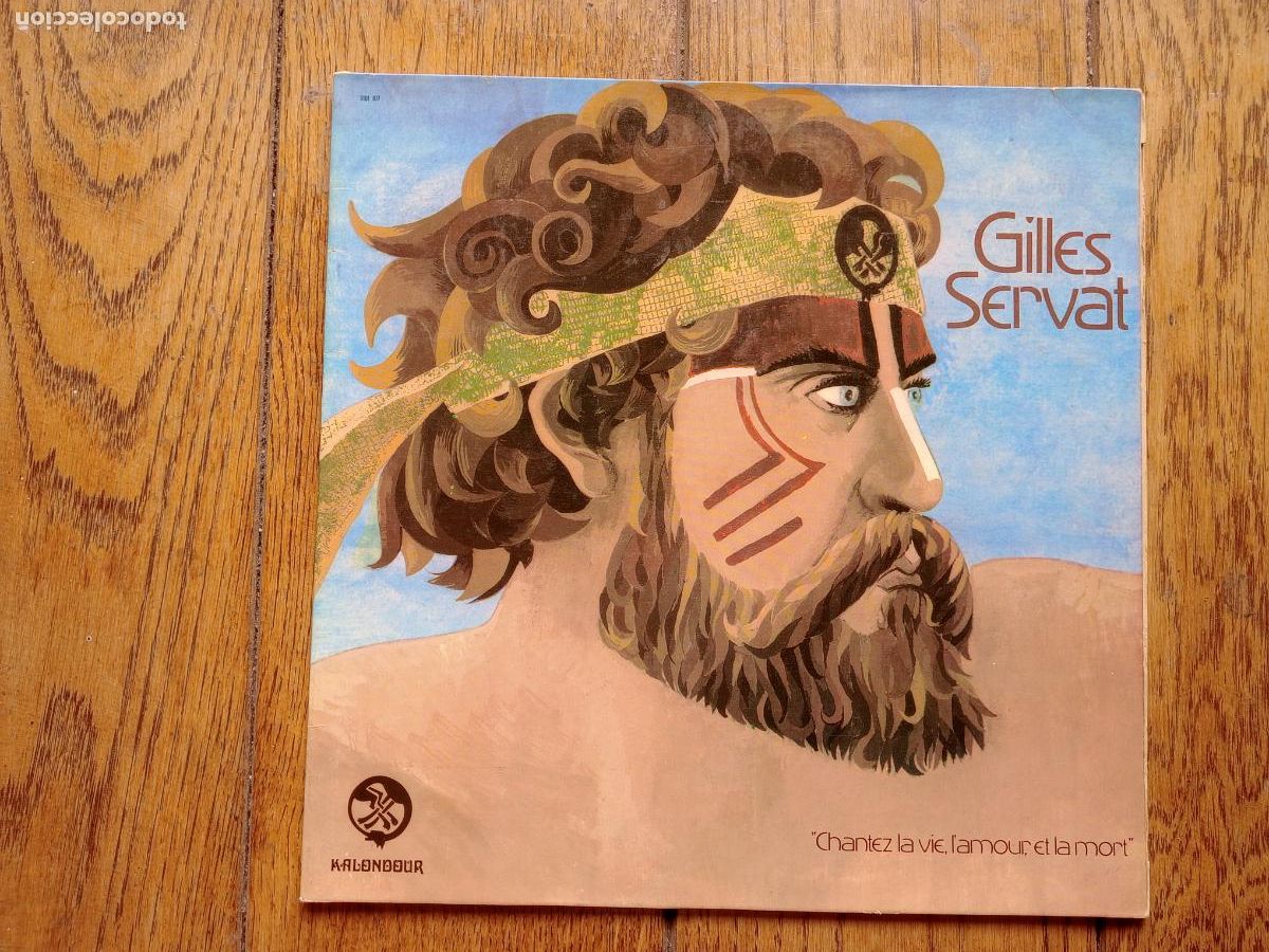 Discos de vinilo: Gilles Servat - chantez la vie, l'amour, et la mort