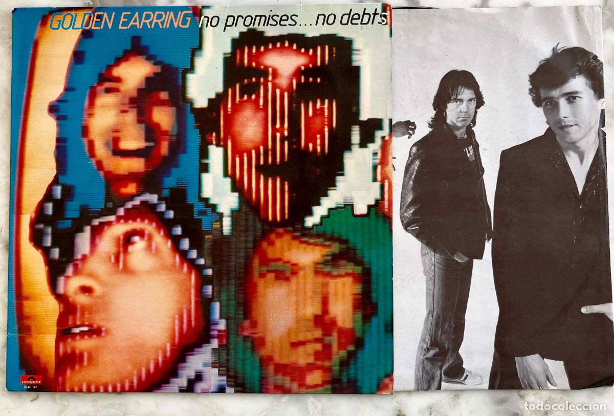 Discos de vinilo: GOLDEN EARRING. NO PROMISES... NO DEBTS. LP ORIGINAL HOLANDA 1979 CON FUNDA INTERIOR TEXTOS