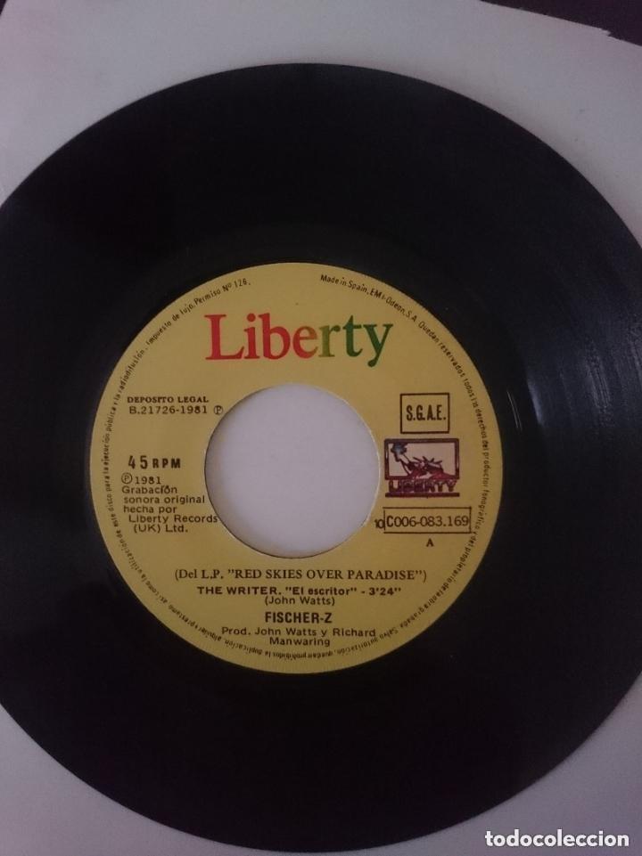 Discos de vinilo: SINGLE - FISCHER-Z --- A&Ntilde;O 1981 -VER FOTOS NO TENGO EL ESTUCHE ORIGINAL