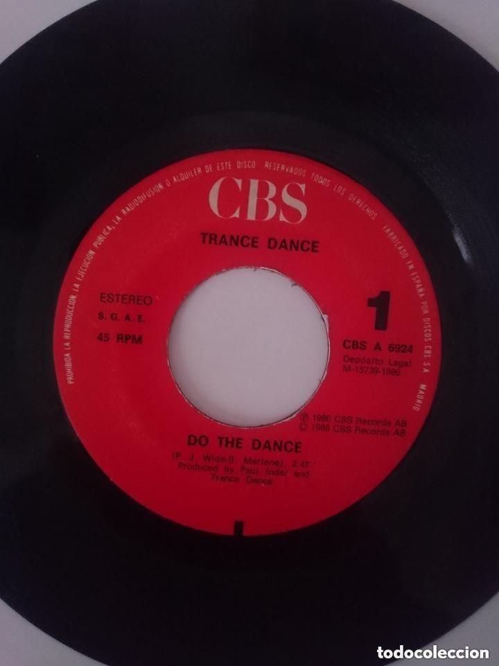 Discos de vinilo: SINGLE ---- TRANCE DANCE - A&Ntilde;O 1986 -VER FOTOS NO TENGO EL ESTUCHE ORIGINAL