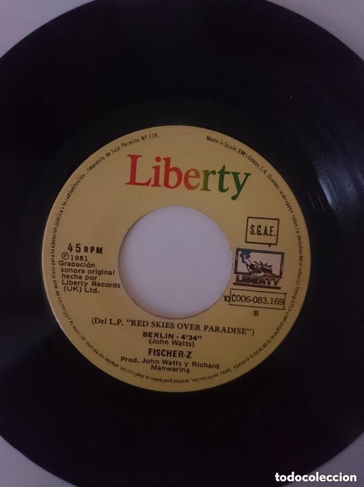 Discos de vinilo: SINGLE - FISCHER-Z --- A&Ntilde;O 1981 -VER FOTOS NO TENGO EL ESTUCHE ORIGINAL