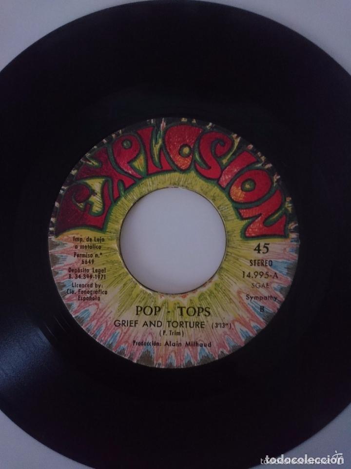 Discos de vinilo: POP-TOPS - GRIEF AND TORTURE - MAMY BLUE - A&Ntilde;O 1971 - EXPLOSION