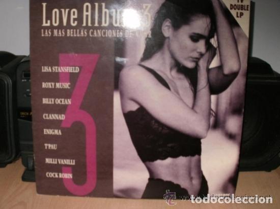 Discos de vinilo: .LOVE ALBUM 3 las mas bellas canciones de amor - son 2 discos