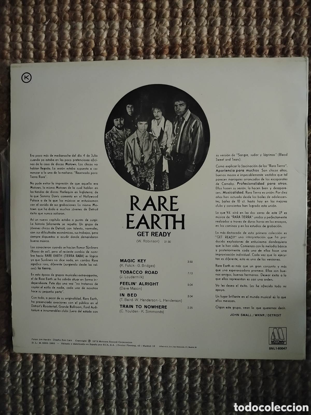 Discos de vinilo: Rare Earth LP Get Ready - Foto 2
