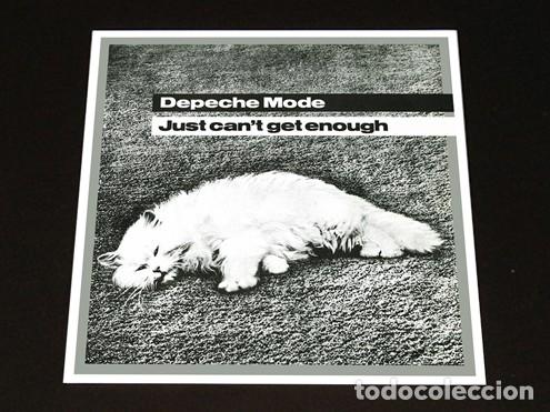Discos de vinilo: DEPECHE MODE - JUST CANT GET ENOUGH - SINGLE - 1981 - SPAIN - JUKE-BOX - Foto 2