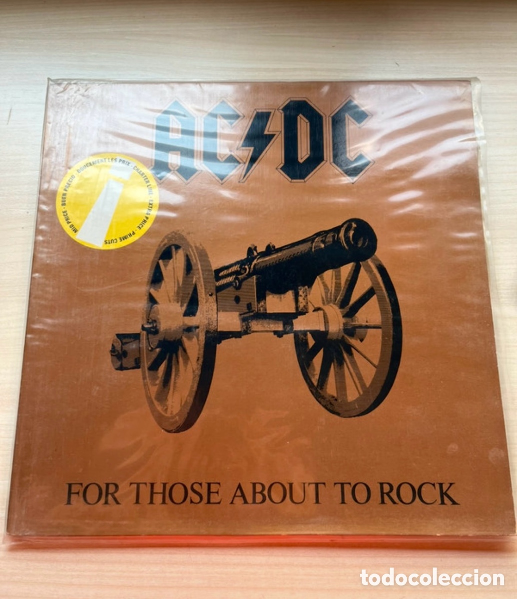 Discos de vinilo: Vinilo ACDC: For Those About Rock 1982