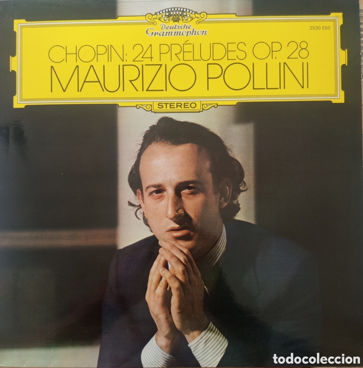 Discos de vinilo: 24 Pr&eacute;ludes Op. 28 de Fr&eacute;d&eacute;ric Chopin interpretados por el c&eacute;lebre pianista italiano Maurizio Pollin