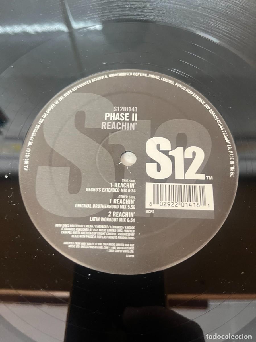 Discos de vinilo: Phase II Reachin Maxi - Foto 3