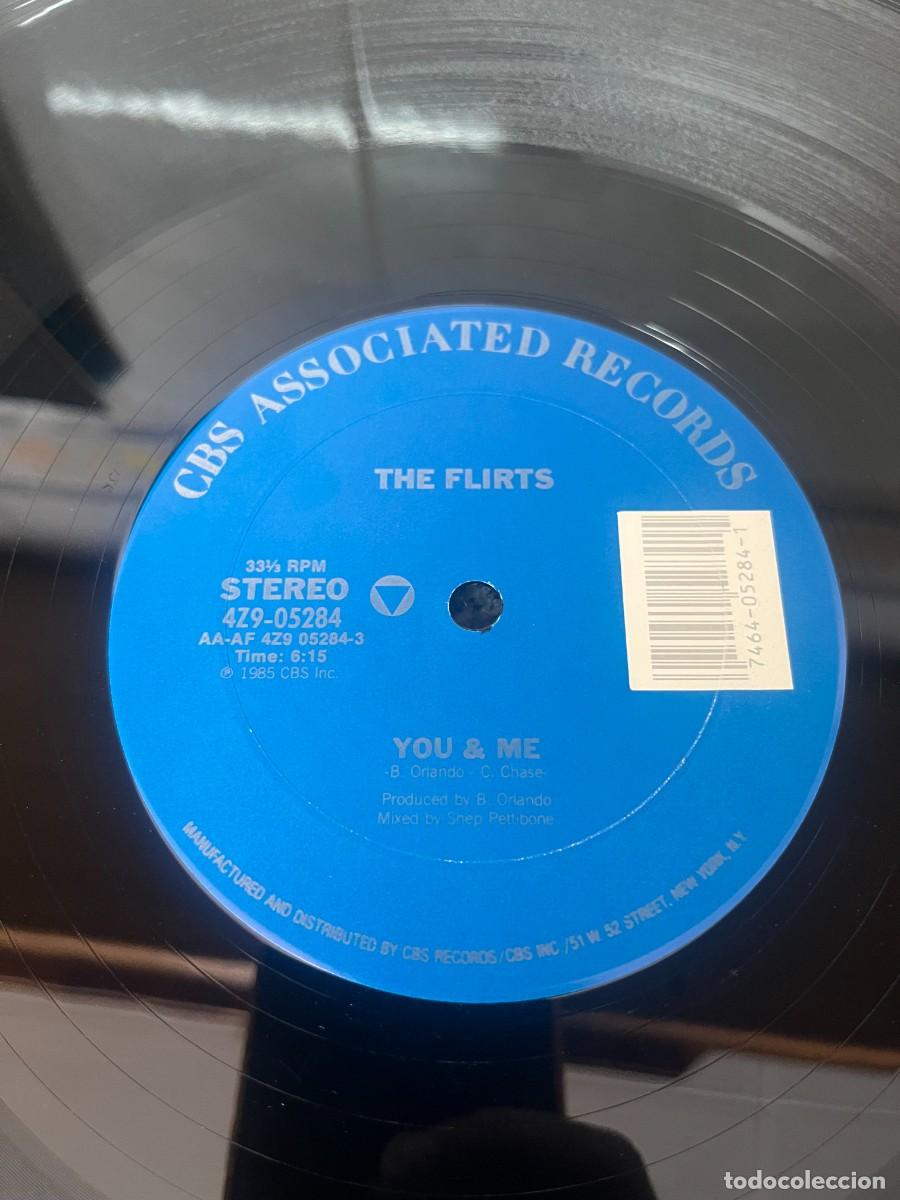 Discos de vinilo: The Flirts You & Me Maxi - Foto 3