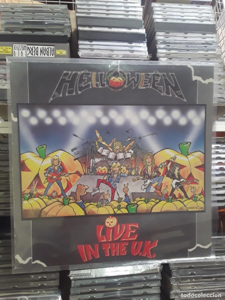 Discos de vinilo: Helloween - Live In The U.K. (LP, Album) edic. europa 1989