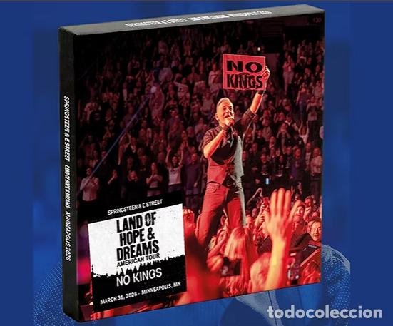 Discos de vinilo: BRUCE SPRINGSTEEN BOX SET Land Of Hope & Dreams4 LP