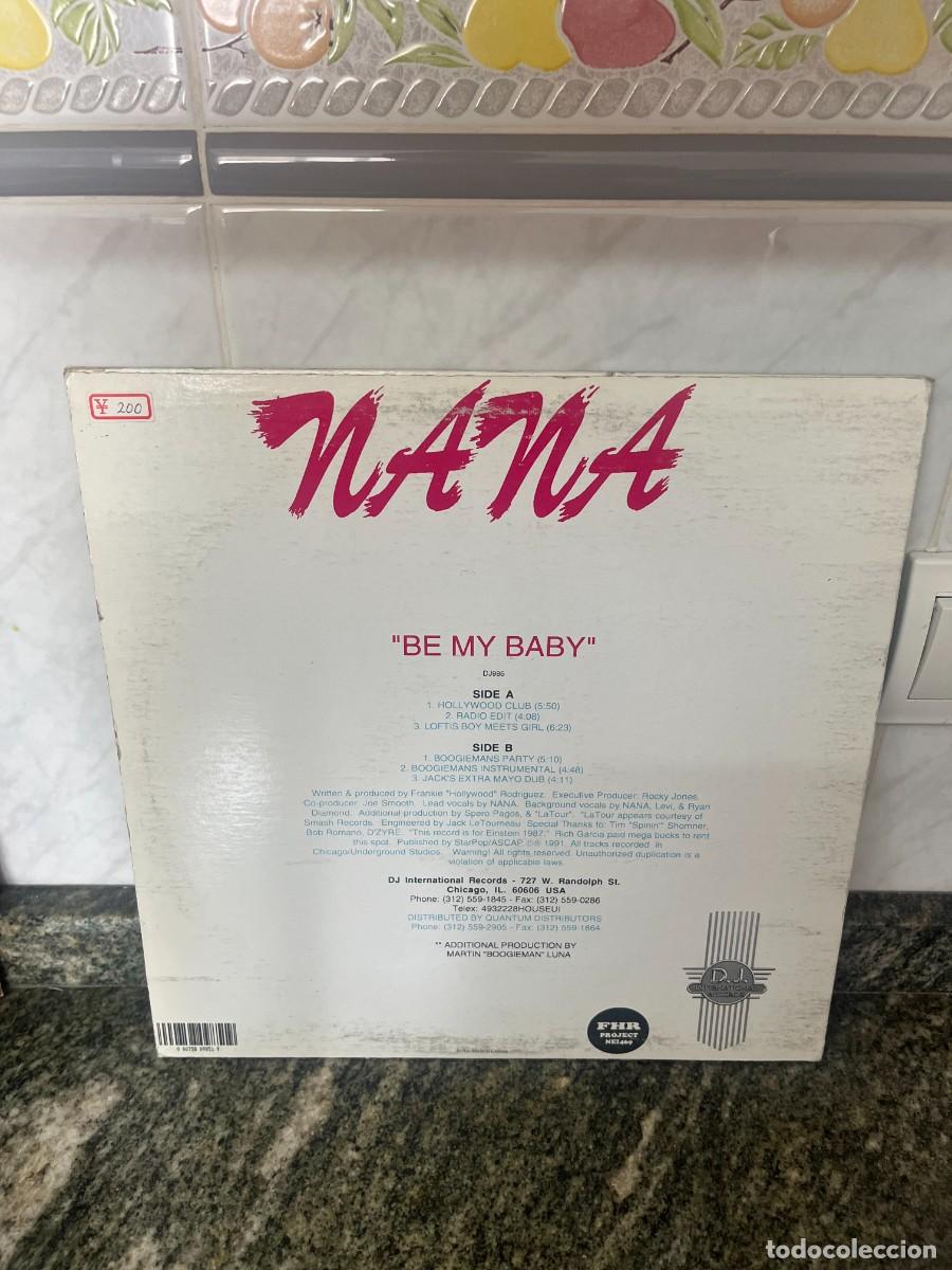 Discos de vinilo: Nana Be My Baby maxi . - Foto 2
