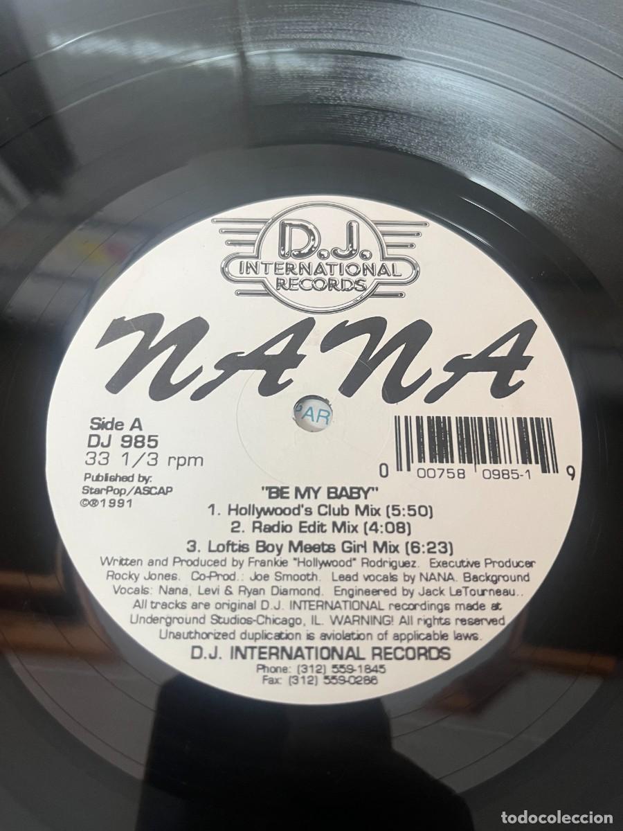 Discos de vinilo: Nana Be My Baby maxi . - Foto 4