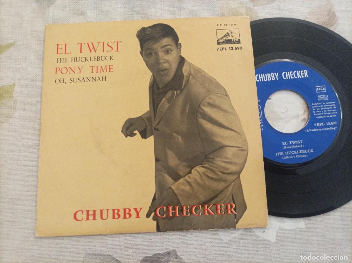 Discos de vinilo: Chubby Checker el twist ep
