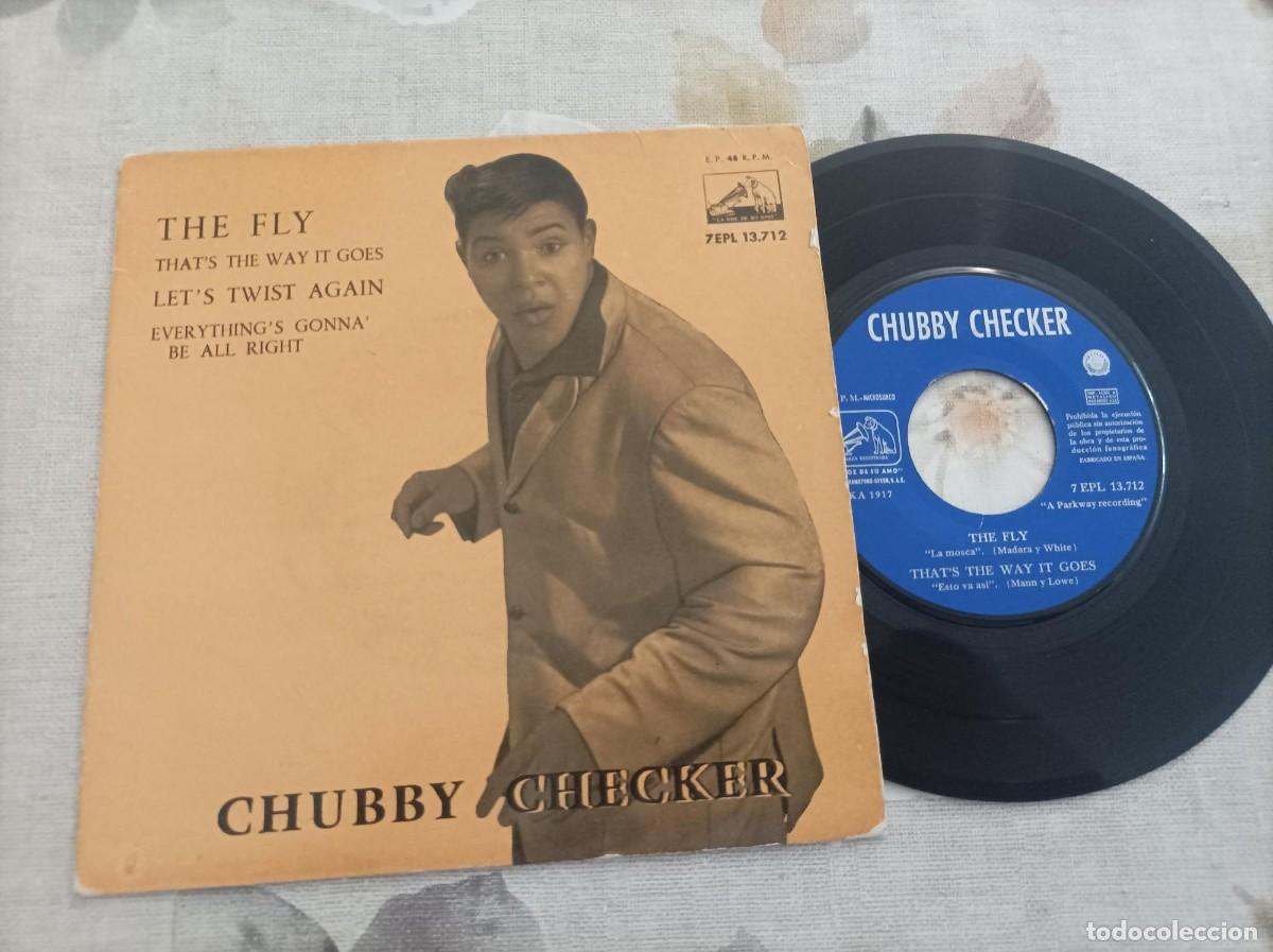 Discos de vinilo: Chubby Checker ep The Fly
