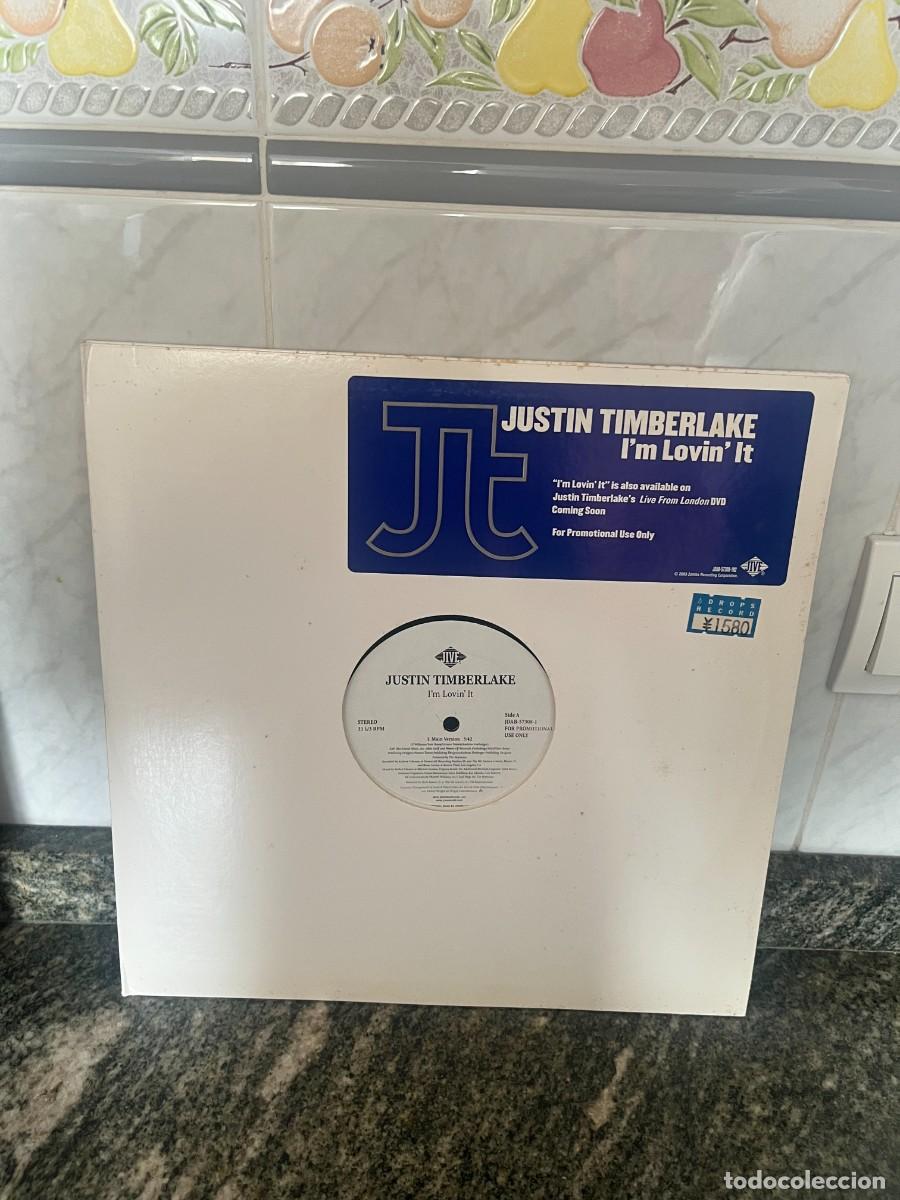 Discos de vinilo: Justin Timberlake I'm Lovin' It