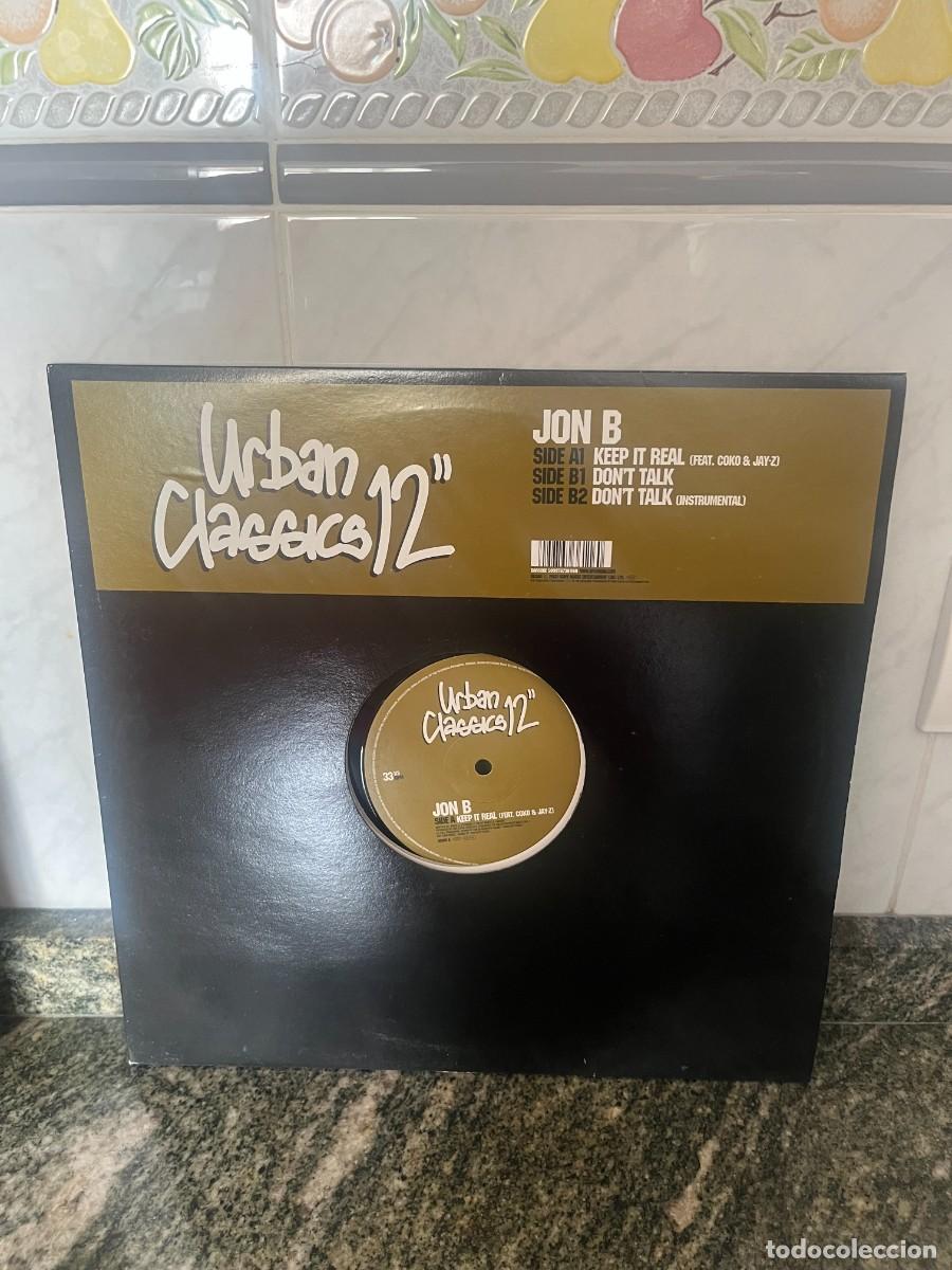 Discos de vinilo: Jon B Keep It Real / Don't Talk