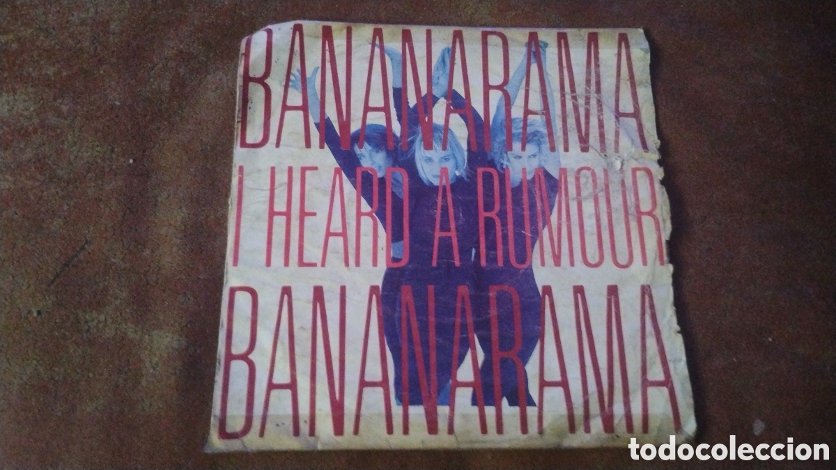 Discos de vinilo: BANANARAMA-I HEARD A RUMOR-SINGLE-LONDON RECORDS/EUROPE-KSA