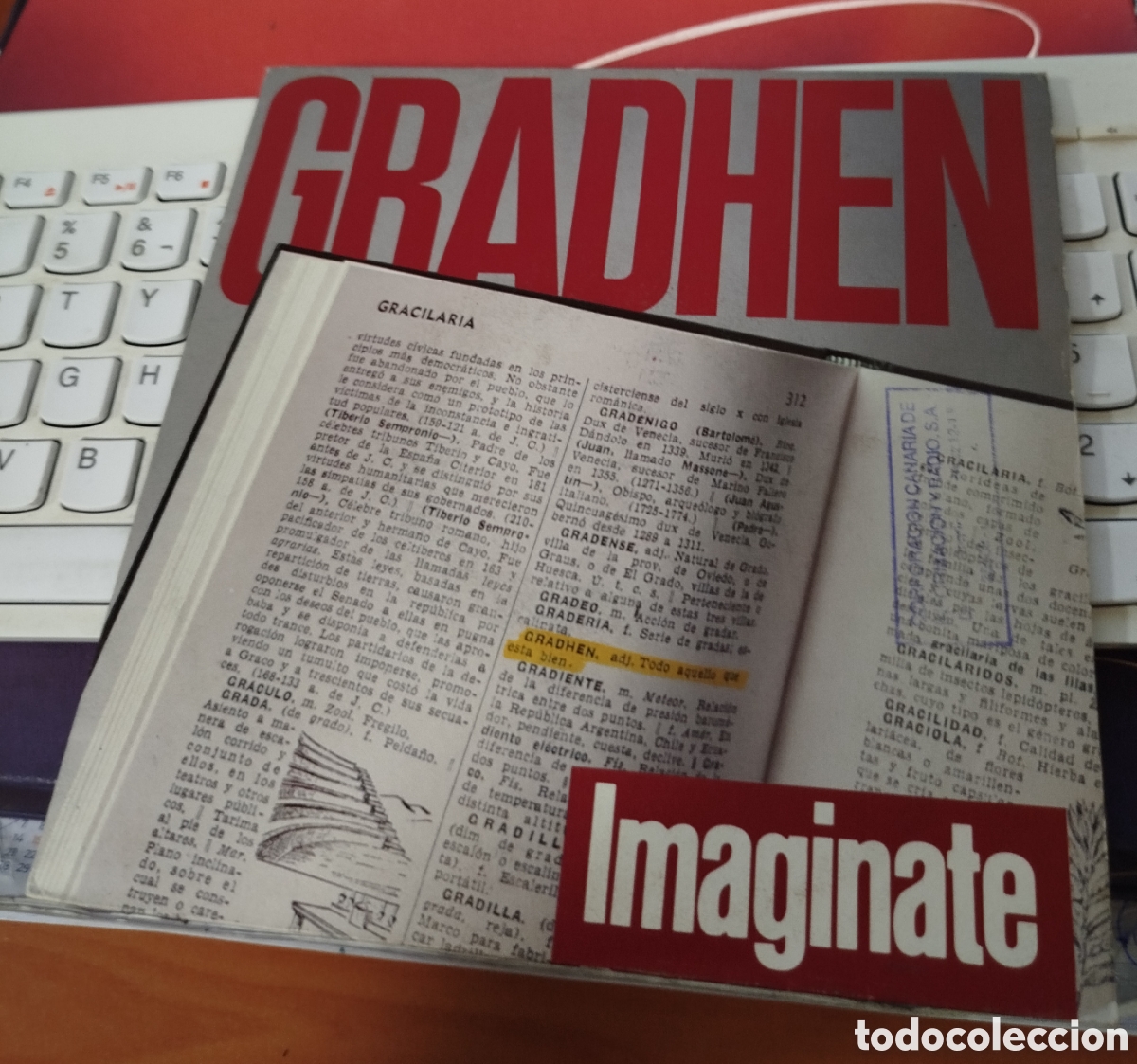 Discos de vinilo: Gradhem - Imag&iacute;nate. Promocional