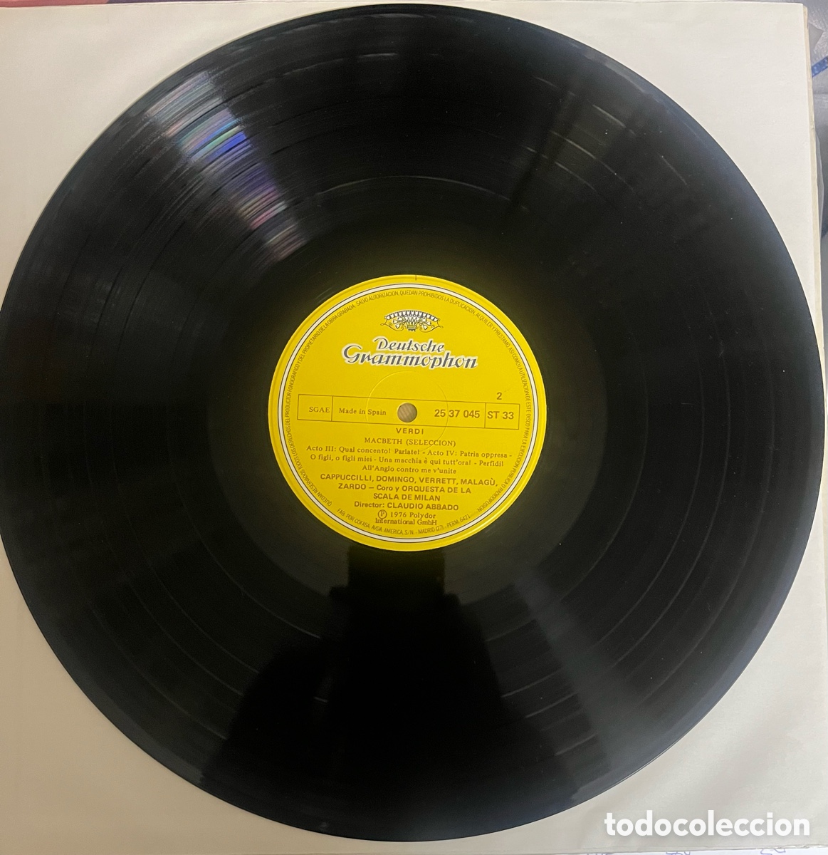 Discos de vinilo: Disco de vinilo Macbeth, de Verdi - Foto 3
