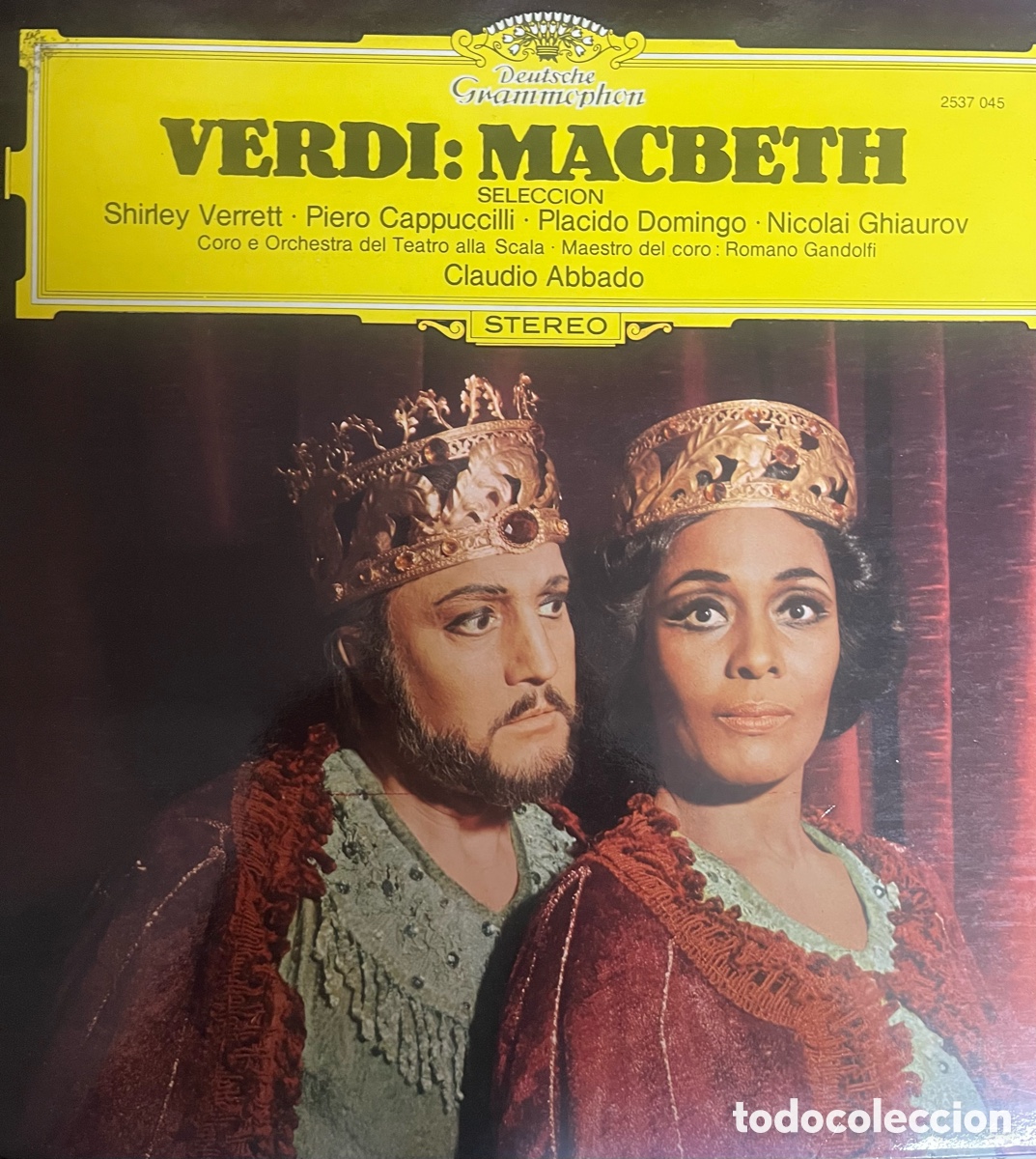Discos de vinilo: Disco de vinilo Macbeth, de Verdi