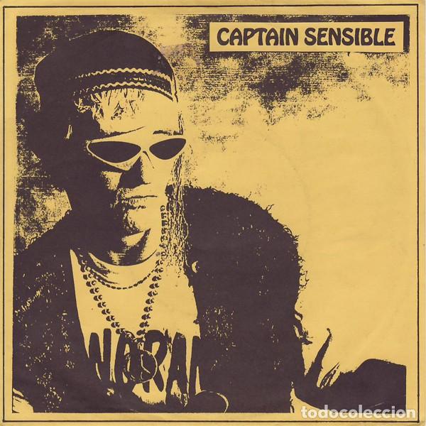 Discos de vinilo: Captain Sensible &ndash; Fliptop World (Remix) / An (Abridged) Taste Of Humbug - 7&rdquo; - White Label - 1996