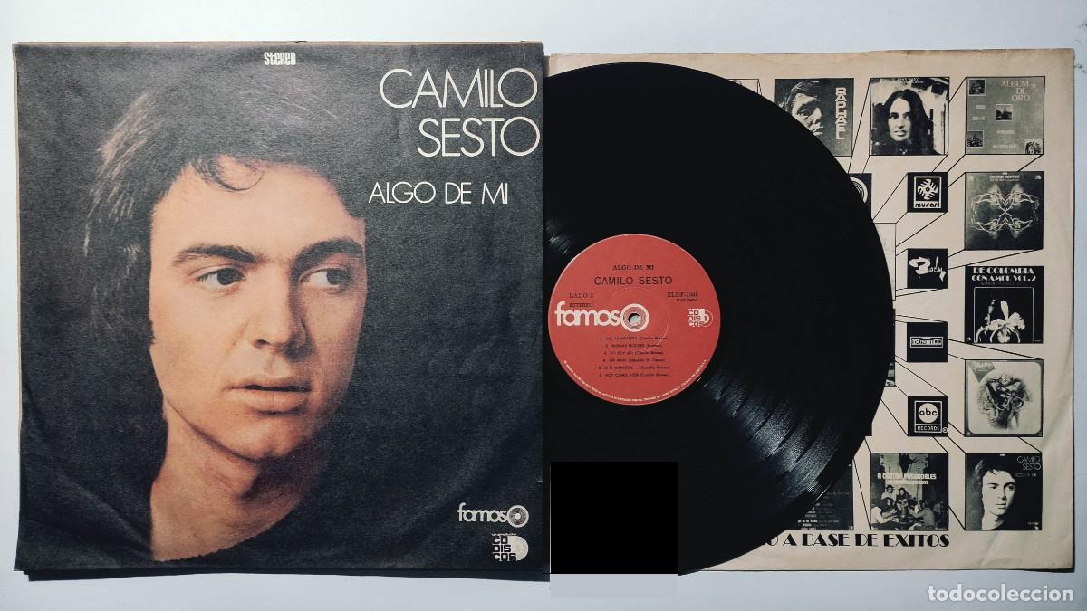 Discos de vinilo: CAMILO SESTO ALGO DE MI LP ORIGINAL 1972 COLOMBIANO MUY RARO