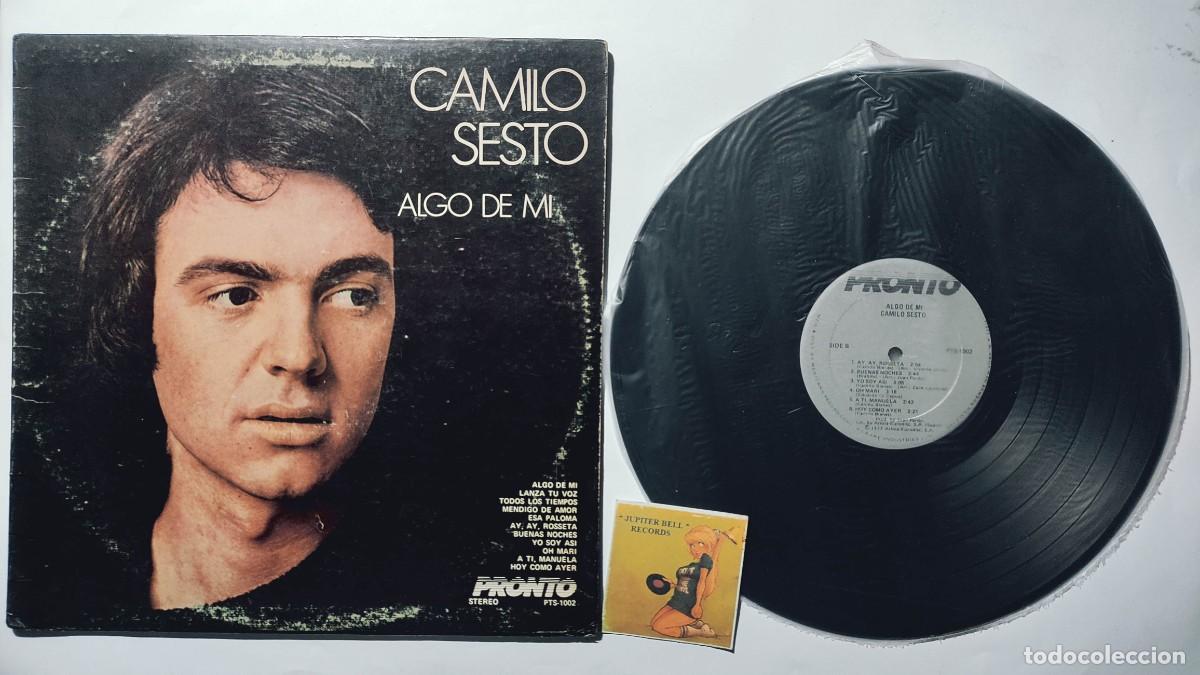 Discos de vinilo: CAMILO SESTO ALGO DE MI LP ORIGINAL 1972 AMERICANO 1ERA EDICION