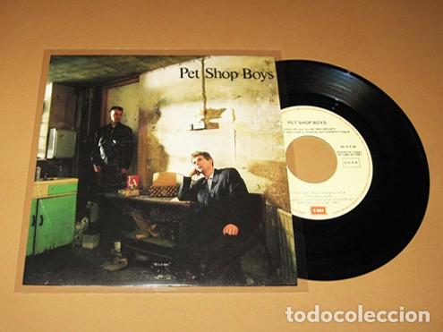 Discos de vinilo: PET SHOP BOYS - IT'S A SIN - SINGLE - 1987 - SPAIN - EXCELENTE