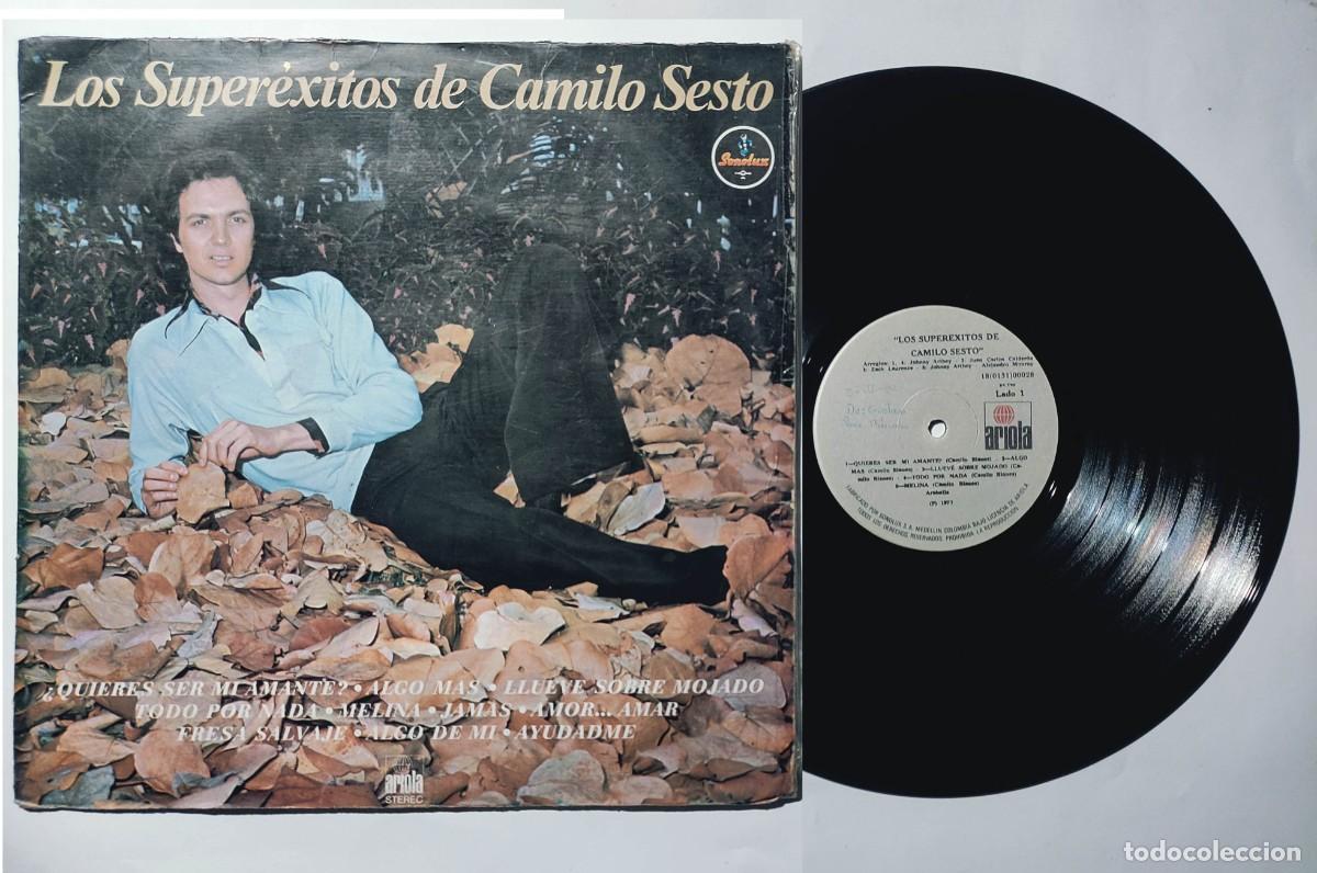 Discos de vinilo: CAMILO SESTO LOS SUPEREXITOS VOL 1 LP 1977 COLOMBIANO