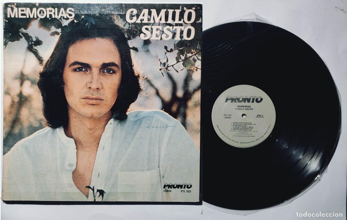 Discos de vinilo: CAMILO SESTO MEMORIAS LP 1RA EDIC 1977 AMERICANO SEMINUEVO