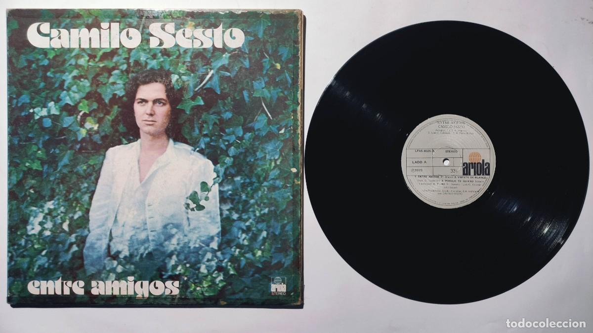 Discos de vinilo: CAMILO SESTO ENTRE AMIGOS LP 1978 VENEZOLANO