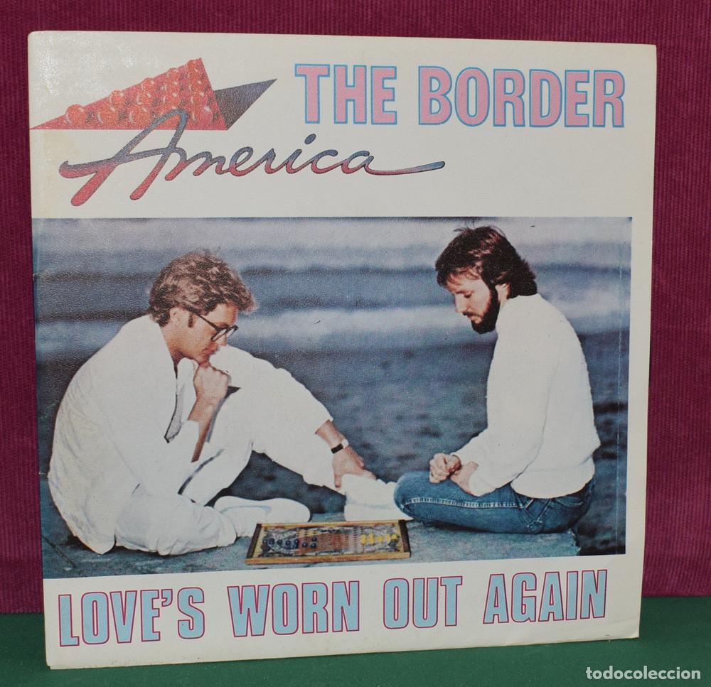Discos de vinilo: AMERICA &ndash; The Border - SINGLE 1983