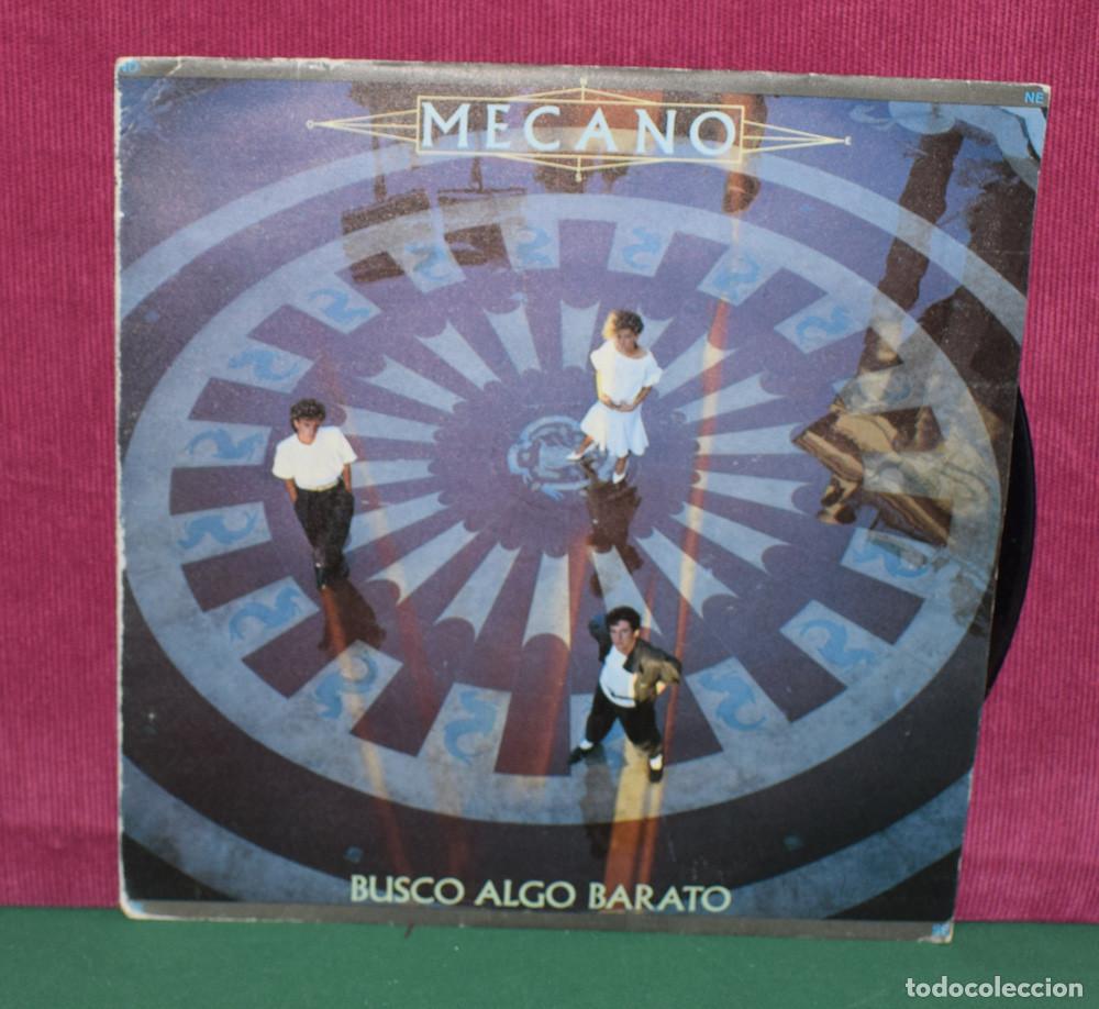 Discos de vinilo: MECANO &ndash; Busco Algo Barato - SINGLE PROMO 1984