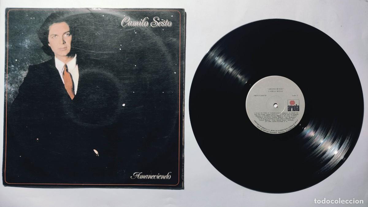 Discos de vinilo: CAMILO SESTO AMANECIENDO LP 1980 1RA EDICION DE COLOMBIA