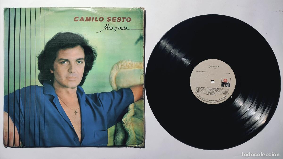 Discos de vinilo: CAMILO SESTO AMANECIENDO LP 1980 VINILO IMPORTADO (VER FOTOS Y DESCRIPCION)