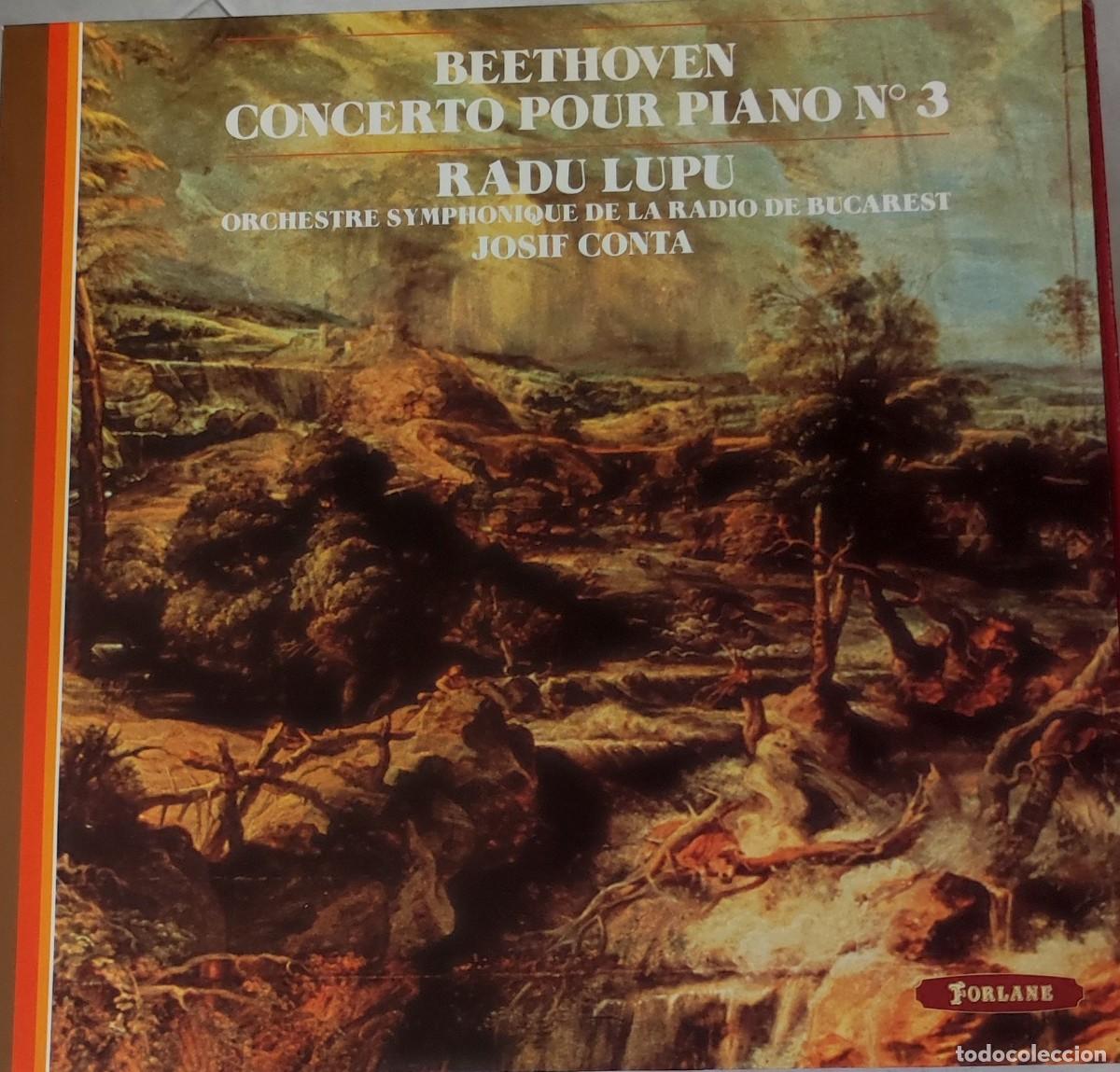 Discos de vinilo: Beethoven &ndash; Concerto pour Piano n&ordm; 3 (Forlane &ndash; UM 3528)