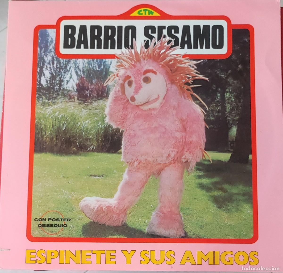 Discos de vinilo: Barrio S&eacute;samo &ndash; Espinete y sus Amigos (1985, Ariola &ndash; 4D‑145)