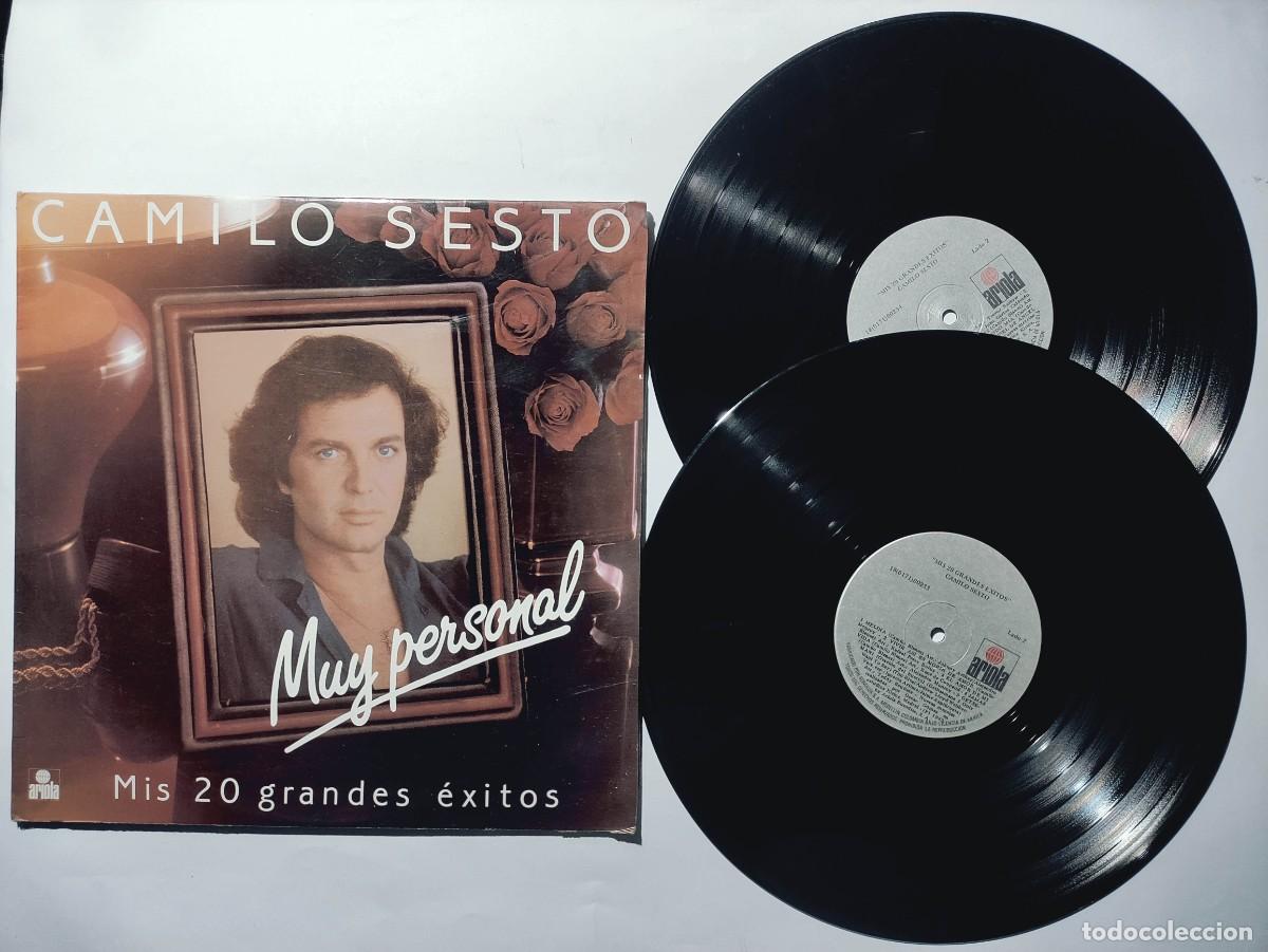 Discos de vinilo: CAMILO SESTO MUY PERSONAL 20 EXITOS LP DOBLE VINILO IMPORTADO DE COLOMBIA