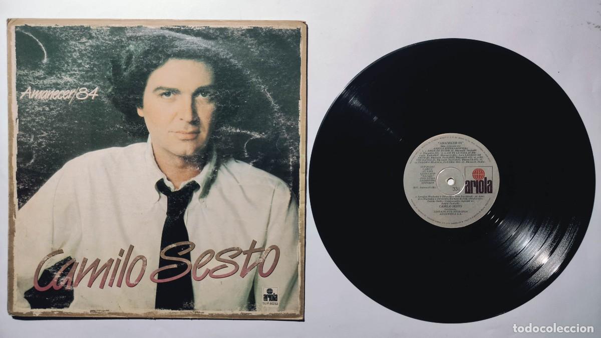 Discos de vinilo: CAMILO SESTO AMANECER 84 LP VINILO IMPORTADO DE ARGENTINA