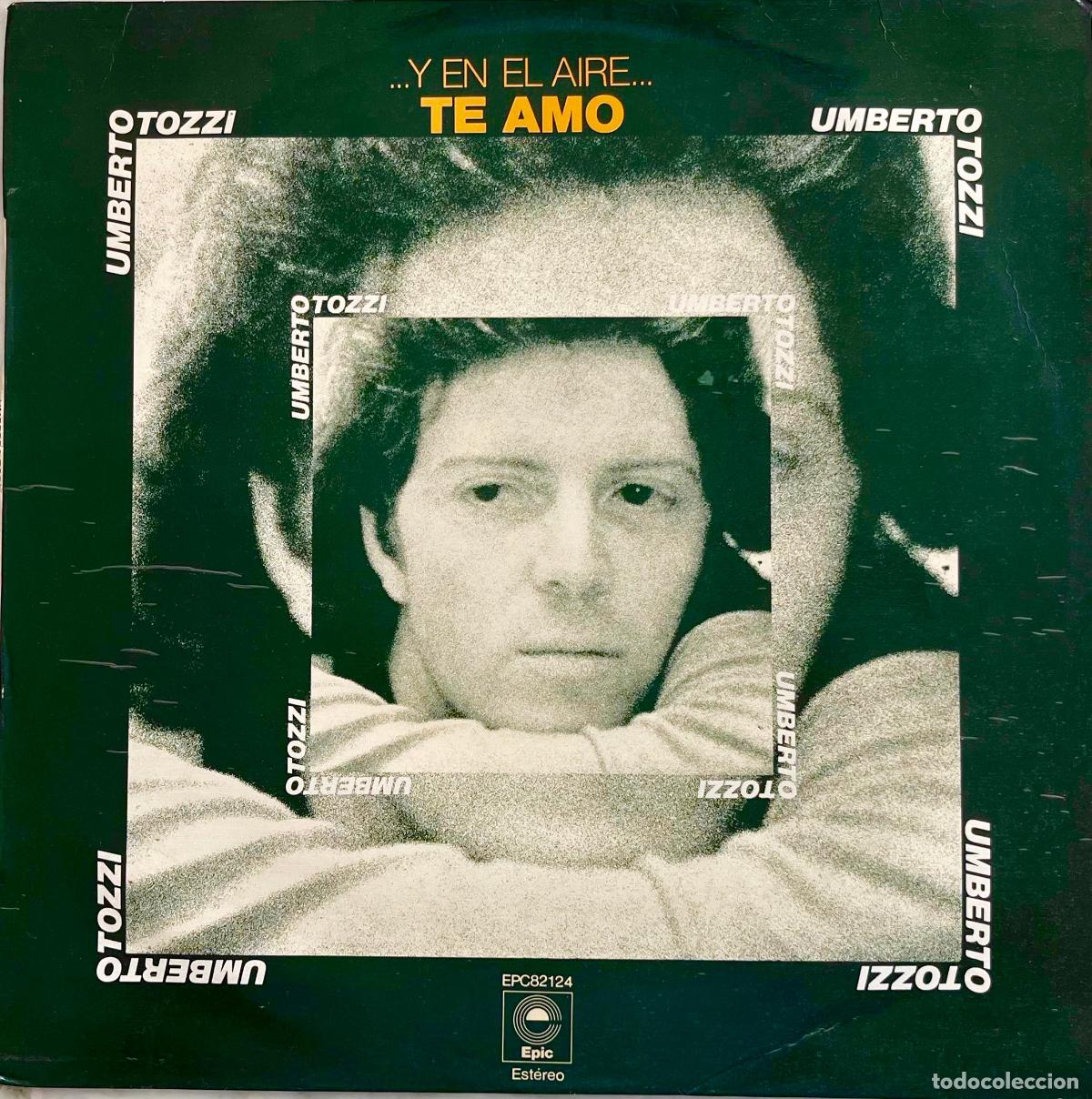 Discos de vinilo: UMBERTO TOZZI. ...Y EN EL AIRE... TE AMO. LP ORIGINAL ESPA&Ntilde;A 1976