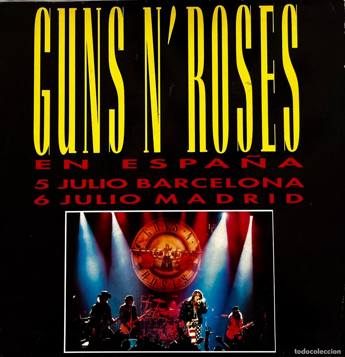 Discos de vinilo: GUNS&acute;ROSES. CIVIL WAR. SOLO A LA VENTA PORTADA MAXISINGLE ESPA&Ntilde;A 1993
