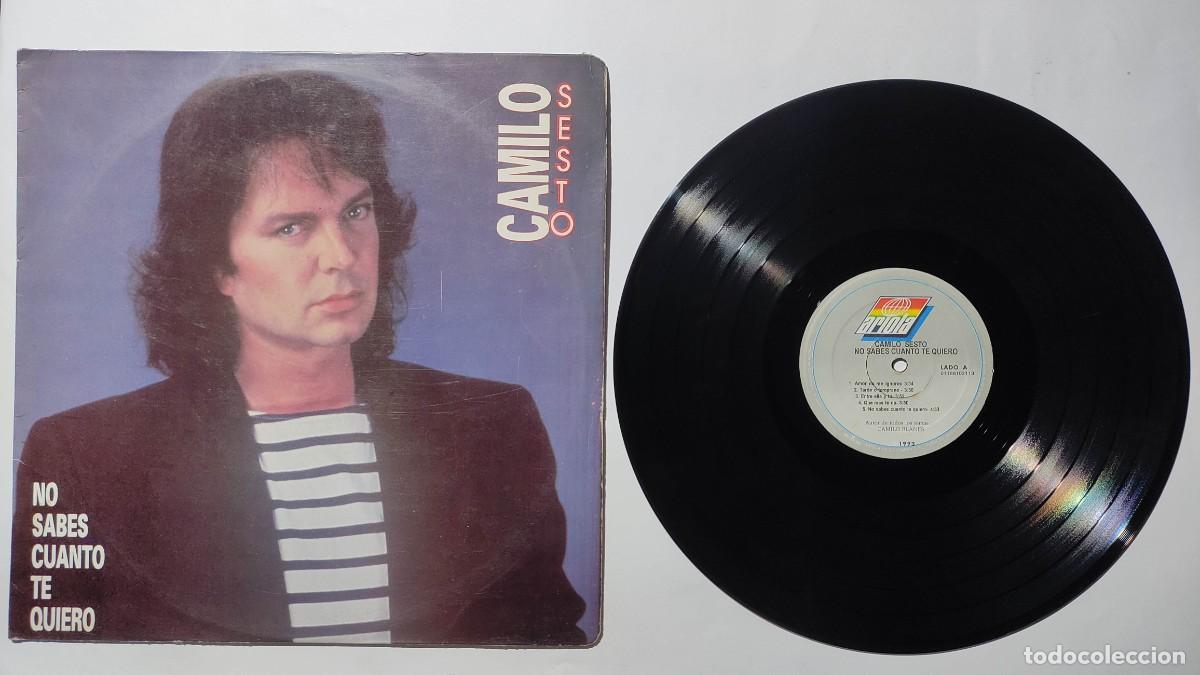 Discos de vinilo: CAMILO SESTO NO SABES CUANTO TE QUIERO LP 1993 VINILO COLOMBIANO MUY RARO