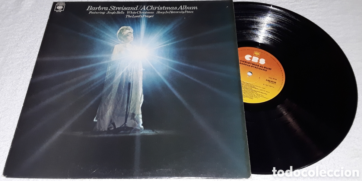 Discos de vinilo: LP - BARBRA STREISAND - A CHRISTMAS ALBUM - MADE IN UK