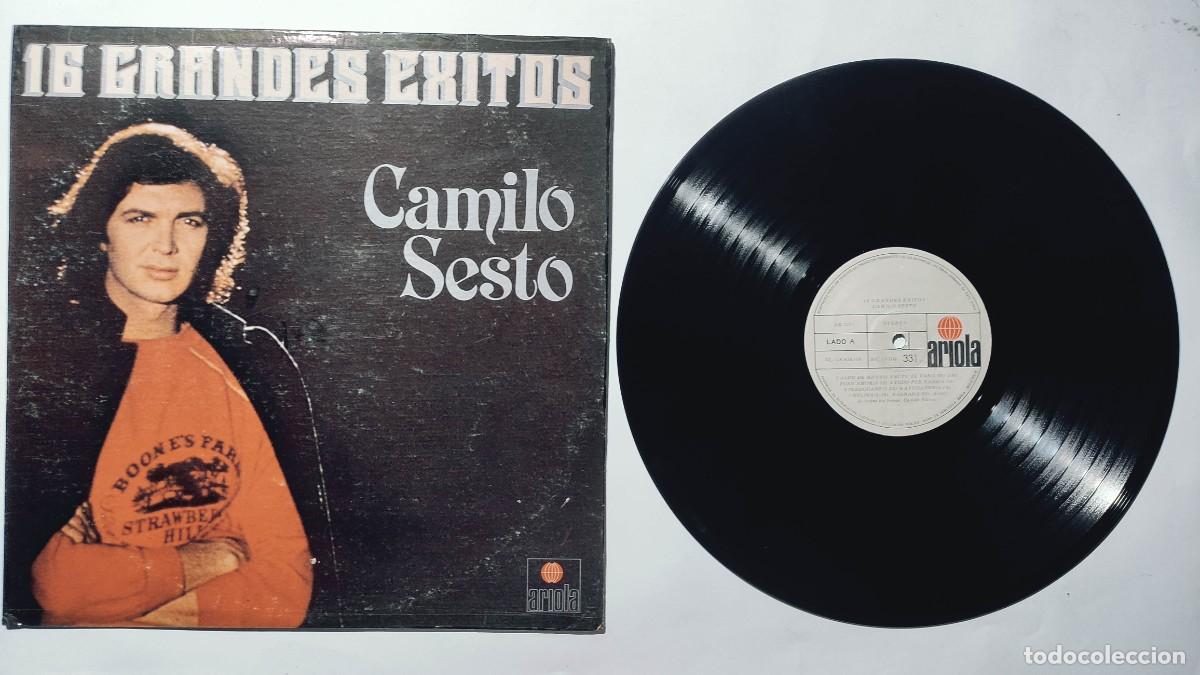 Discos de vinilo: CAMILO SESTO 16 GRANDES EXITOS LP 1982 RARO IMPORTADO VENEZUELA