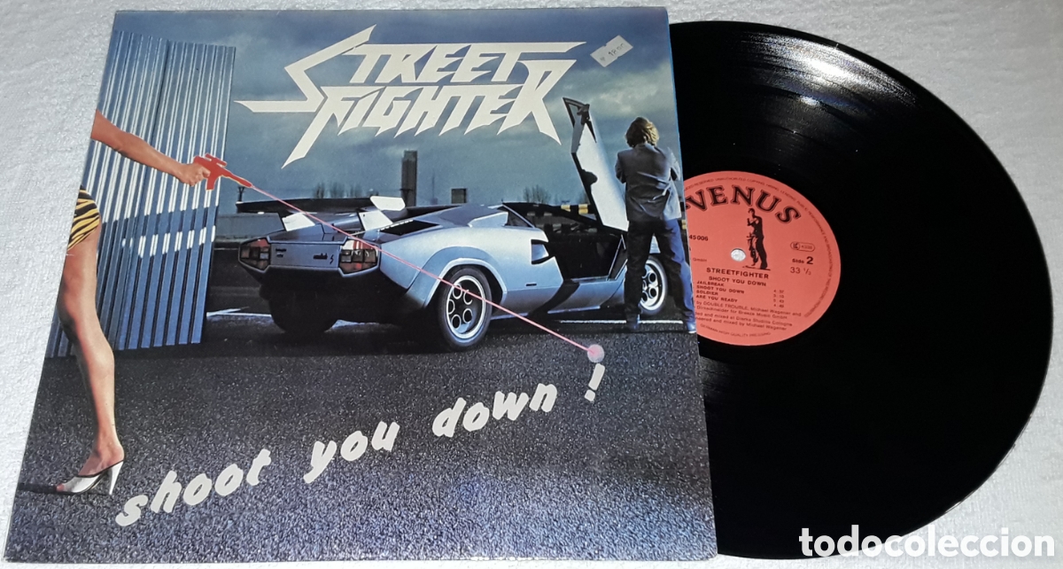 Discos de vinilo: LP - STREET FIGHTER - SHOOT YOU DOWN ! - MADE IN GERMANY