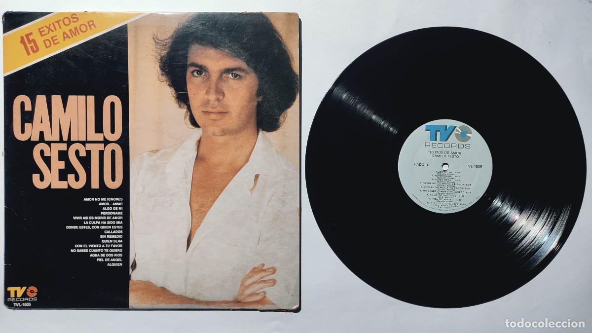 Discos de vinilo: CAMILO SESTO 15 EXITOS DE AMOR LP 1981 AMERICANO MUY RARO