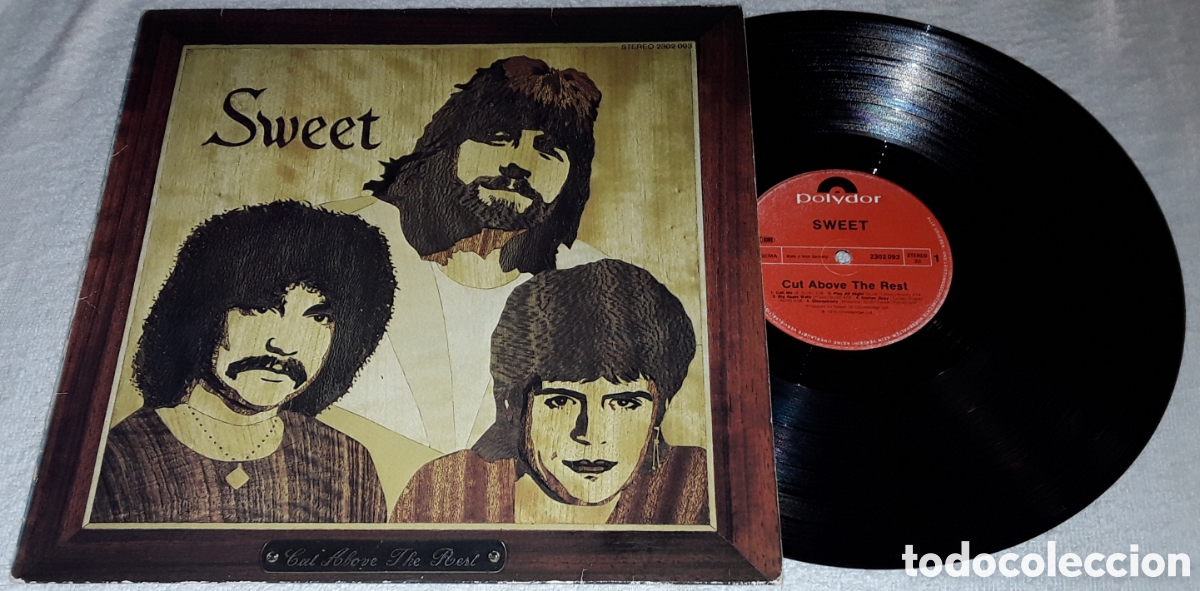 Discos de vinilo: LP - SWEET - CUT ABOVE THE REST - MADE IN GERMANY