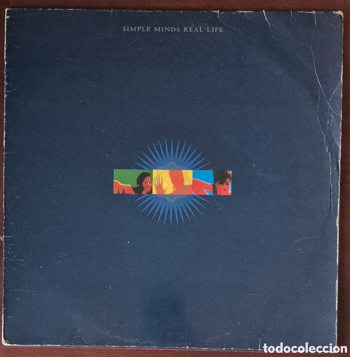 Discos de vinilo: LP - SIMPLE MINDS - REAL LIFE - 1991 ESPA&Ntilde;A